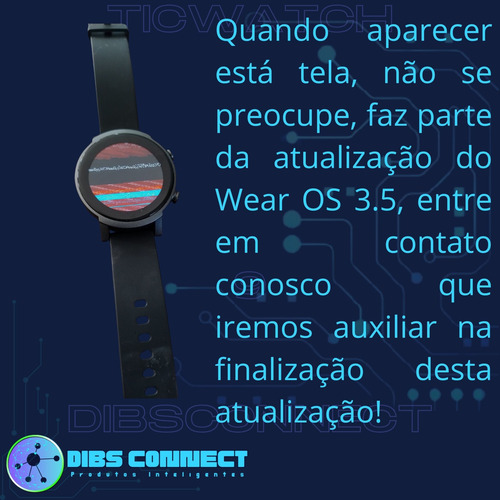 Kit Ticwatch E3 Pagamento Nfc Wear Os Snapdragon Gps+gm2 Pro - Imagem 6