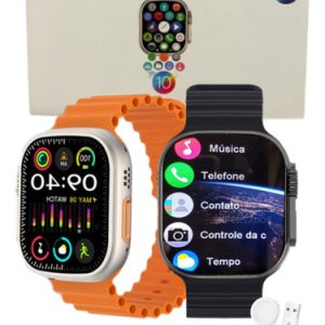 Relógio Smartwatch W69+ Plus Ultra 49mm Amoled 2,2 Microwear